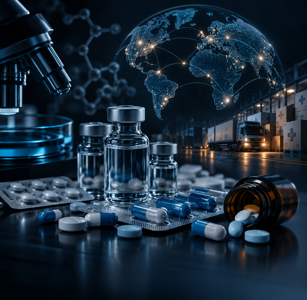 Global pharmaceutical network